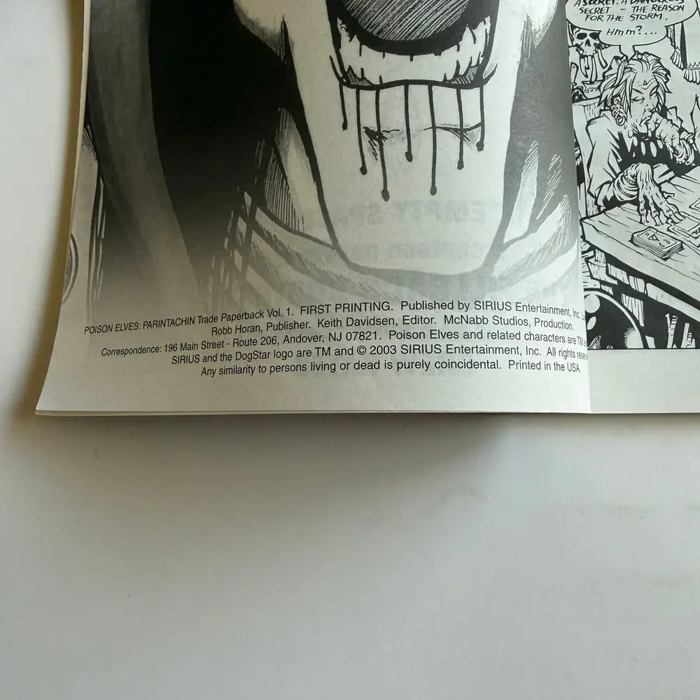 Poison Elves Parintachin Drew Hayes The Fillbach Brothers Graphic Novel